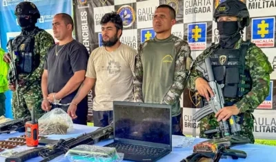 La captura se registró en la vereda El Roble de El Carmen de Atrato, Chocó.