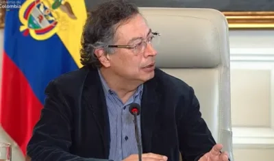 Presidente Gustavo Petro. 