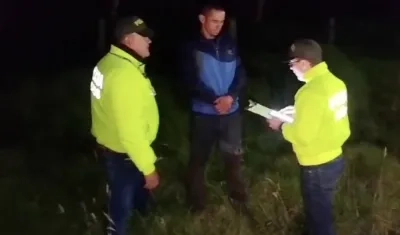 La captura fue realizada por la Policía en la noche de este viernes. 