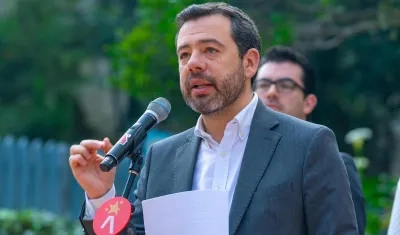 Carlos Fernando Galán, alcalde de Bogotá. 