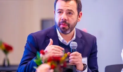 Carlos Galán, alcalde de Bogotá. 