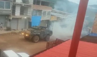 Disturbios en Argelia, Cauca. 