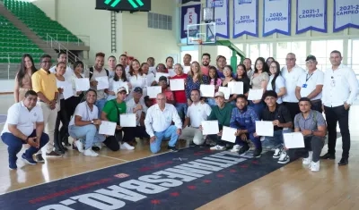 Preparadores físicos certificados. 