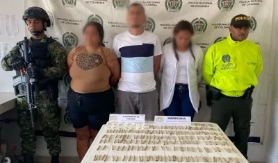 Capturados en los corregimientos de Guacamayal y Tucurinca, Zona Bananera.