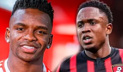 Johan Carbonero y Luis Sinisterra.