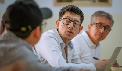 Daniel Rojas, ministro de Educación Nacional. 