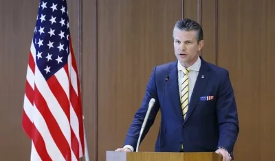 El secretario de Defensa de Estados Unidos, Pete Hegseth.