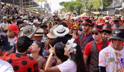 El descontrol en la Batalla de Flores.