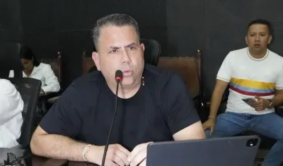 Diputado ponente, Harry Canedo.