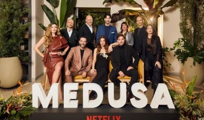 Elenco de la serie "Medusa" de Netflix.