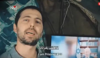 Elkana Bohbot, rehén colombiano-israelí.