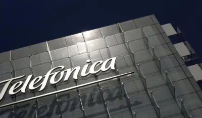 Logo de Telefónica. 