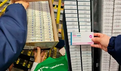 Medicamentos hallados por la Supersalud en Audifarma