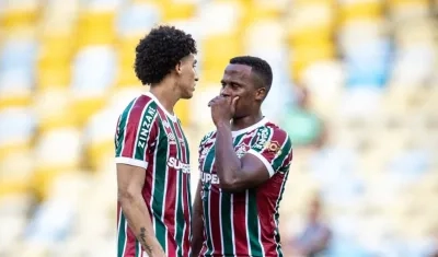 Gabriel Fuentes y Jhon Arias.