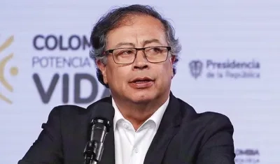 Gustavo Petro, Presidente de Colombia. 