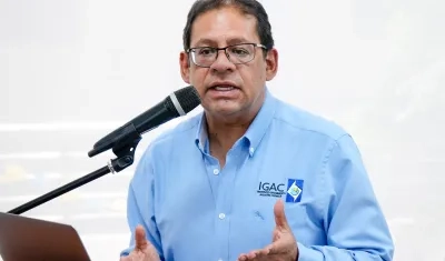 Gustavo Marulanda, director del IGAC.