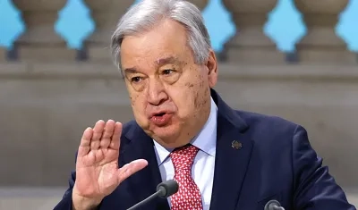 Secretario General de las Naciones Unidas (ONU), António Guterres.