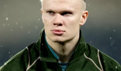 Erling Haaland, delantero del Manchester City.