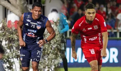 Carlos Bacca y Juan Fernando Quintero, figuras de Junior y América.