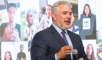 El expresidente Iván Duque