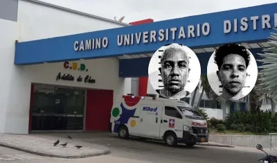 Los condenados Jefferson González Casanova y Yeitzon Herrera Ovalle.
