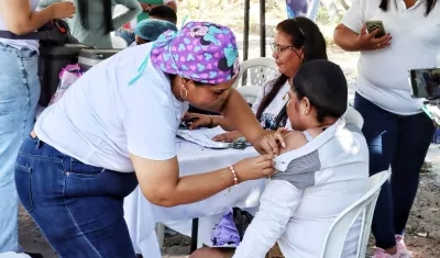 Jornada Departamental de Vacunación. 