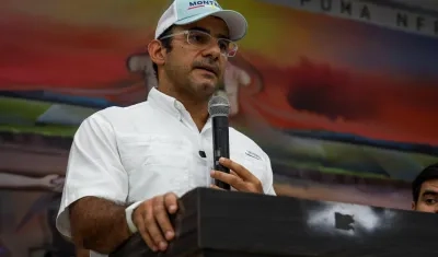 El Alcalde de Montería, Hugo Kerguelen.