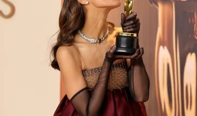 La actriz de ascendencia dominicana, Zoe Saldaña.