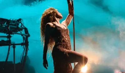 La cantante barranquillera Shakira. 