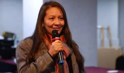 La nueva ministra de Ambiente de Colombia, Lena Estrada. 