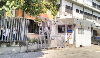 Fachada de Medicina Legal en Barranquilla.