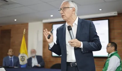 Ministro de Salud y Protección Social, Guillermo Alfonso Jaramillo.