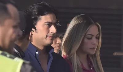 Nicolás Petro y Laura Ojeda  