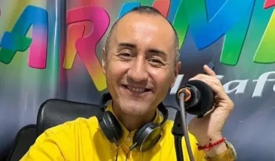 El periodista y excongresista Óscar Gómez Agudelo.