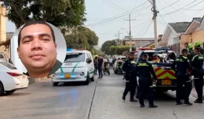 Lugar donde se cometió el crimen en el barrio San Isidro. 