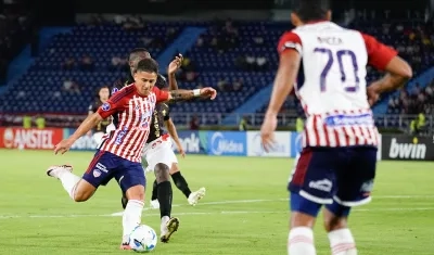 Guillermo Paiva, delantero de Junior.