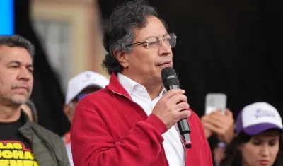 El Presidente de la República, Gustavo Petro.