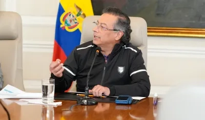 El Presidente de la República, Gustavo Petro.