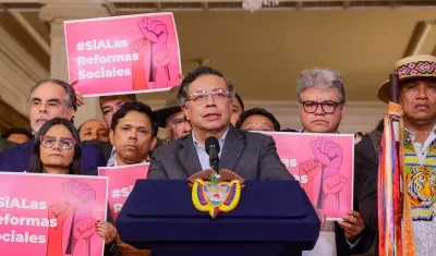 Gustavo Petro, presidente de la República.