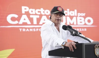 El Presidente Gustavo Petro.