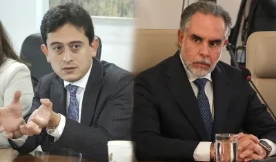 Luis Carlos Reyes y Armando Benedetti.