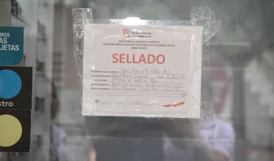 Otras IPS fueron selladas por presentar irregularidades. 