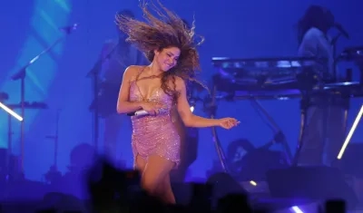 La cantante barranquillera Shakira.