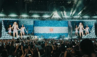 Shakira hizo vibrar al público argentino con sus dos conciertos. 