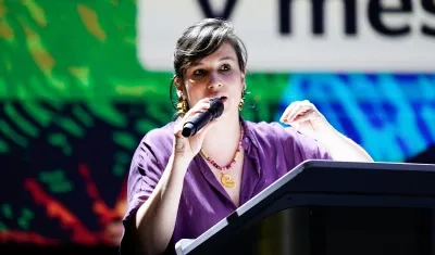 La Viceministra de las Mujeres, del Ministerio de la Igualdad y Equidad de Género, Tamara Ospina.