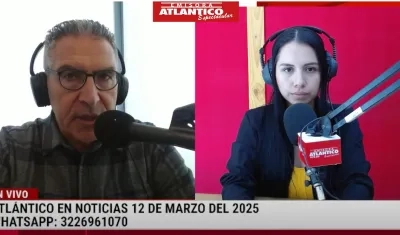 Transmisión de Atlántico en Noticias.