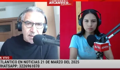 Transmisión de Atlántico en Noticias.