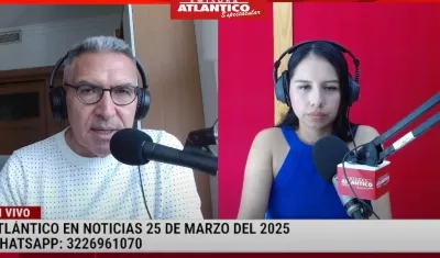 Transmisión de Atlántico en Noticias.