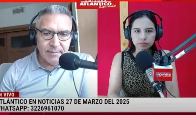 Transmisión de Atlántico en Noticias.