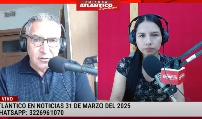 Transmisión de Atlántico en Noticias.